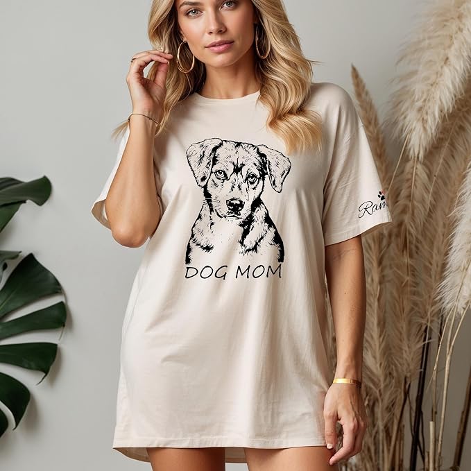 Custom Dog Mom Shirt Gifts for Women, Mother's Day Hoodie, Custom Shirt - Image 5