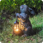 Solar Garden Outdoor Decor Bunny Statues, Figurine Decorations Rabbit - Image 7