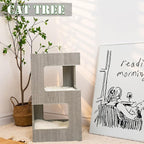 ACH Modern Cat Furniture Cat Tree Spacious Perch Multi-Level Cat Tower - Image 4