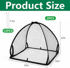 DECOHS 2 Pcs Pop-Up Mesh Plant Cover Tent, Plant Protector Enclosure - Image 2