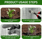 CIEOVO Wire Plant Protector from Animals, Metal Mesh Plant Cage Covers - Image 3