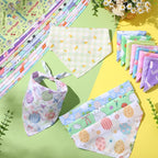 Kacctyen 50 Pcs Spring Easter Dog Bandanas Bulk Bandanas - Image 4