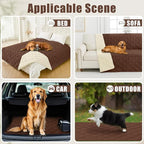 Smiry Waterproof Dog Bed Cover Blanket 40x80, Soft Reversible Pet Blanket - Image 5