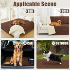 Smiry Waterproof Dog Bed Cover Blanket 68x82, Soft Reversible Pet Blanket - Image 5