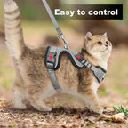 Cat Harness and Leash for Walking, Retractable Cat Harnesses and Leash Set - Image 5