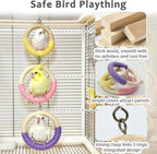 3-Ring Bird Swing Toy, Wrapped - Image 5