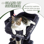 MUTICOR 66 Inches Multi-Level Large Cat Tree Tower - Image 5