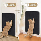 Black Cat Scratching Mat Sisal, 2 Packs Sisal Fabric Large Cat Scratching Pad - Image 6