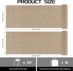 2 Pcs Total 78.8"x15.8" Cat Scratch Mat, Cat Scratch Couch Furniture Protector - Image 2