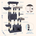 Maine Coon Cat Tree, Heavy Duty Cat Tree - Image 8