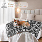Waterproof Dog Blankets Pet Blanket 50"x60", Soft Fluffy Sofa Car Bed Protector - Image 6