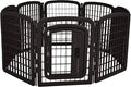 Amazon Basics 8-Panel Octagonal Plastic Pet Pen Fence Enclosure by AmazonBasics