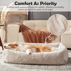 JOEJOY XL Dog Beds Large Sized Dog, Washable Orthopedic Premium Soft Corduroy - Image 6