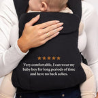 WildBird - Aerial Buckle Carrier - 2-24 Months - Large Raven - Front or Back - Image 4