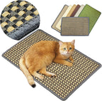 Cat Scratching Mat, 23.6 x 15.7inch Sisal Cat Scratchers by Pethave