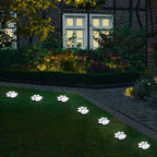 Animal Paw Print Solar Lights Outdoor Garden Decor, 8 Pack Paw Print Lights - Image 6