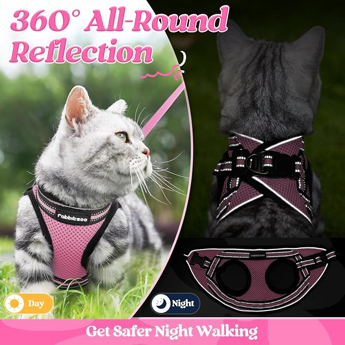 rabbitgoo Cat Harness and Leash Set - Image 8