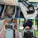 Petskd Top-Expandable Pet Carrier 18x13x9.5 Inches Southwest Airline Approved - Image 8