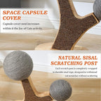 Tree-Shaped Cat Scratching Post - Image 4
