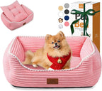 Orthopedic Dog Bed for Medium Dogs, Dog Sofa Beds Supportive Foam Pet Couch Bed by Zerbuger