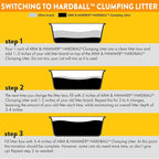 ARM & Hammer Hardball Lightweight Platinum Multi-Cat Clumping Cat Litter Odor - Image 12