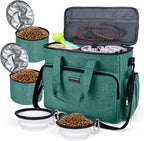 BAGLHER Dog Travel Bag, Airline Approved Pet Tote Organizer by BAGLHER