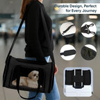 Pet Travel Carrier Bag – Airline Approved Soft-Sided Dog & Cat Carrier - Image 3