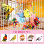 KATUMO Parakeet Nest, Parrot Breeding Bed Conure Snuggle Nest Cockatiel Swing - Image 7