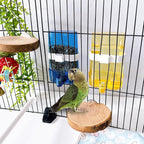 Parakeet Water Dispenser Parrot Water Feeder Bird Seed Container - Image 7