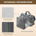 Lollimeow Expandable Cat Carrier Backpack - Image 3