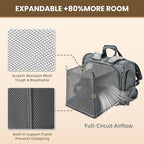 Lollimeow Expandable Cat Carrier Backpack - Image 3