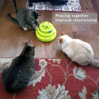 UPSKY Cat Toy Roller 3-Level Turntable Cat Toy Balls - Image 6