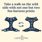 Lucy & Co. Reversible Dog Harness Walking Halter - Image 3