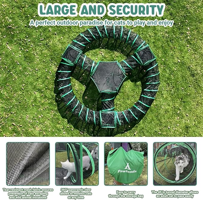 Outdoor Cat Enclosures, 10 in 1 Cat Tent - Image 5