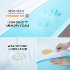 Orthopedic Memory Foam Dog Bed, Cooling Dog Beds - Image 3