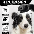 Pet Grooming Gloves—Heat Resistant Dog Washing Gloves - Image 3