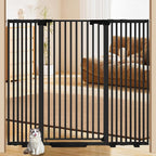 51'' Extra Wide Cat Gate Barrier 30-63'' Wide by Amibud