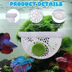 Floating Betta Hide & Shrimp Cave – 3D Printed Aquarium Hammock - Image 6