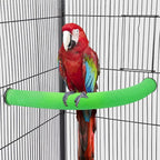 U Shape Parrot Perch Stand Toy Bird Platform Sand Paw Grinding Clean Stick by FrgKbTm