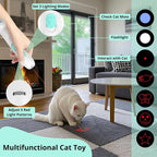 TBTeek Cat Toy, 2in1 Light and Retractable Pole - Image 3