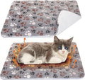 VitalCozy 2 Pack Self Warming Cat Mat Self Heating Pad Bed Reversible Machine by VitalCozy
