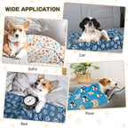 Rezutan Premium Dog Blankets for Large Dogs & Cat Flannel Blanket Washable - Image 3