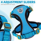 PUPTECK Cat Harness and Leash Set Escape Proof Reflective Cat Walking Harness - Image 4
