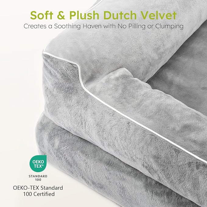 Jumbo Dog Beds for Extra Large Dogs, Orthopedic Dog Bed - Image 7