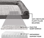 Furhaven Orthopedic Dog Bed for Medium/Small Dogs w/ Removable Bolsters & - Image 4