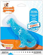 Nylabone Dental Dinosaur Puppy Power Chew Toy, Soothing Puppy Teething Bone - Image 8