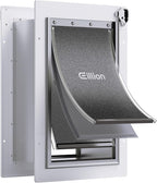 Pet Door for Wall Dog Door for Wall, 3-Flap Doggie Door by ExploreNow