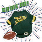 Green Bay Packers Dog & Cat T-Shirt, Small. NFL Team Football Shirt - Image 4