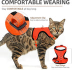 PUPTECK Cat Harness and Leash Set Escape Proof, Reflective Adjustable Soft Mesh - Image 4