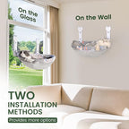 Cat Window Perch, Glow in The Dark Foldable Cat Hammock - Image 7